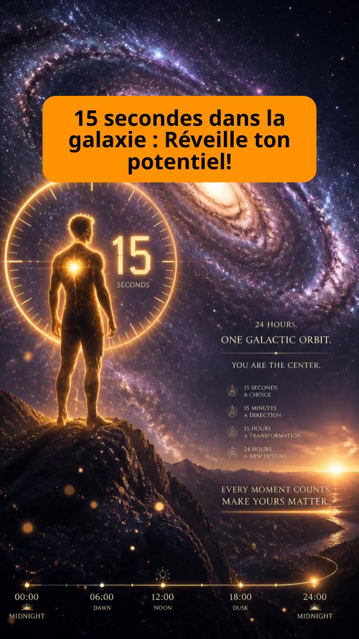15 secondes dans la galaxie : Réveille ton potentiel!