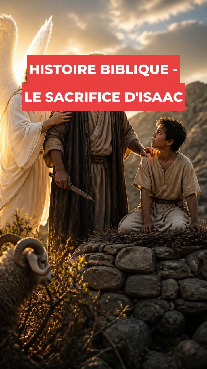HISTOIRE BIBLIQUE - LE SACRIFICE D'ISAAC