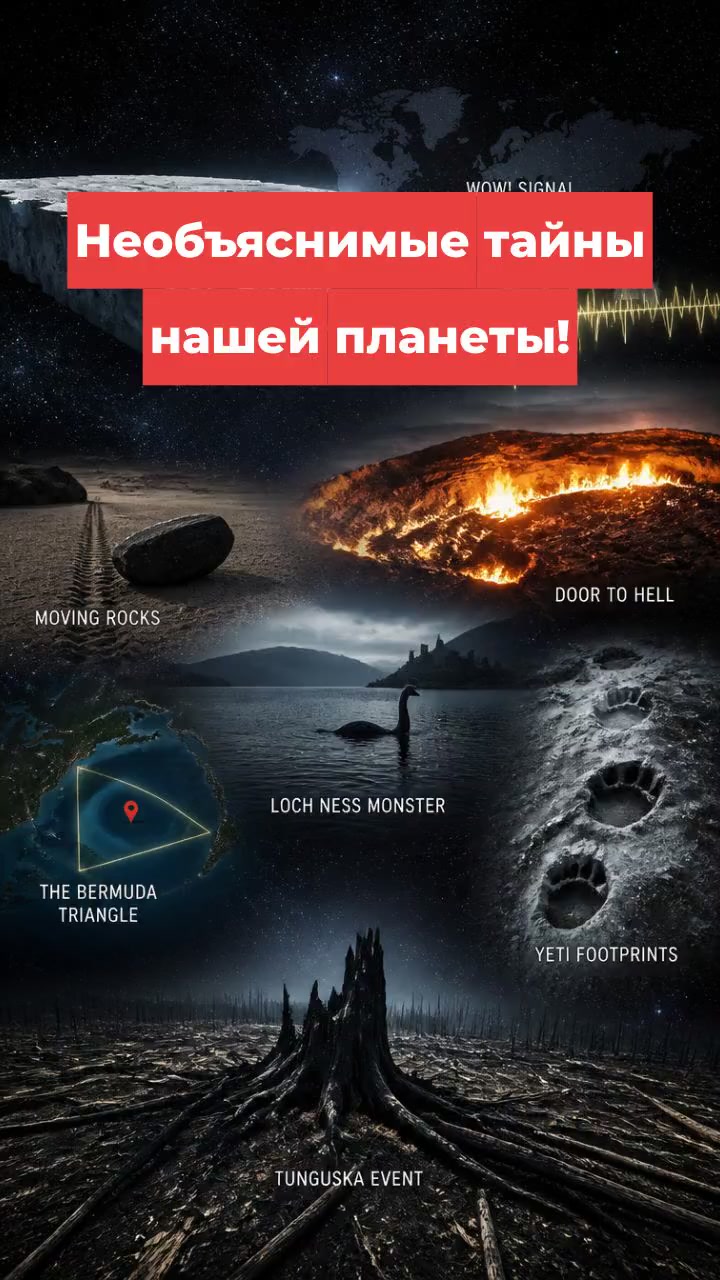 Необъяснимые тайны нашей планеты!
