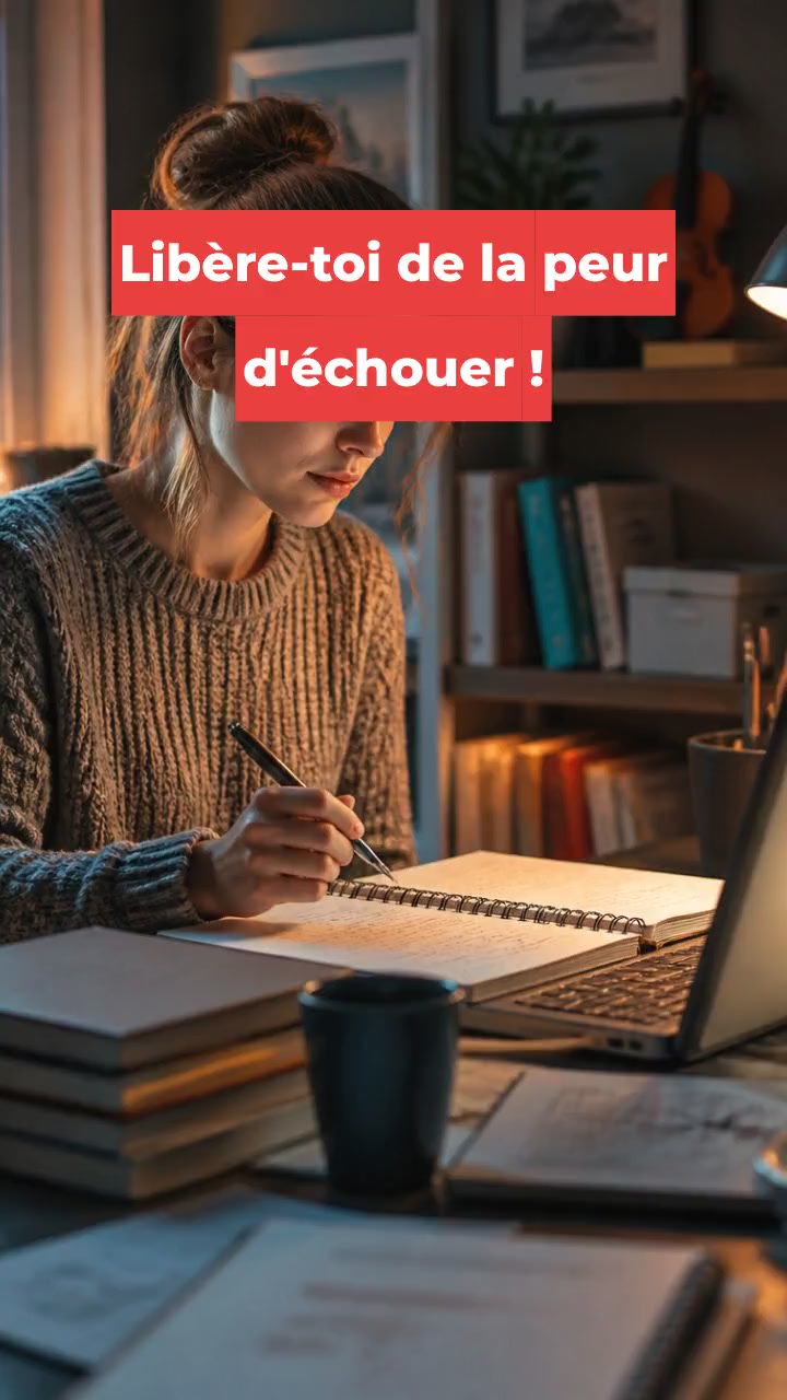 Libère-toi de la peur d'échouer !
