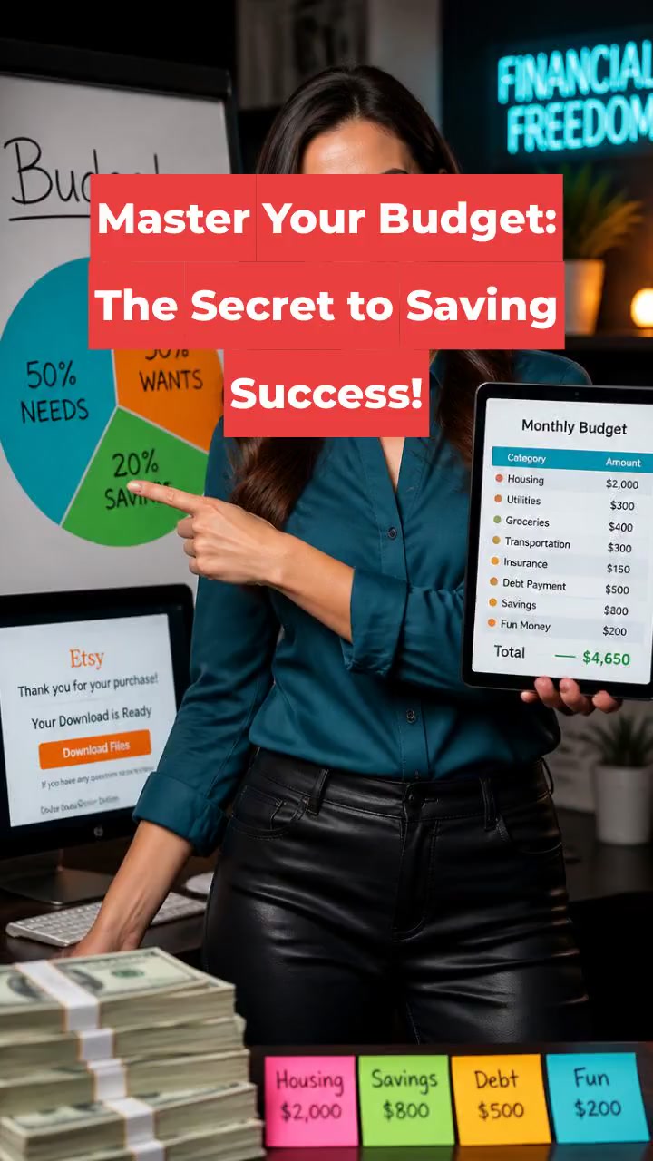 Master Your Budget: The Secret to Saving Success!