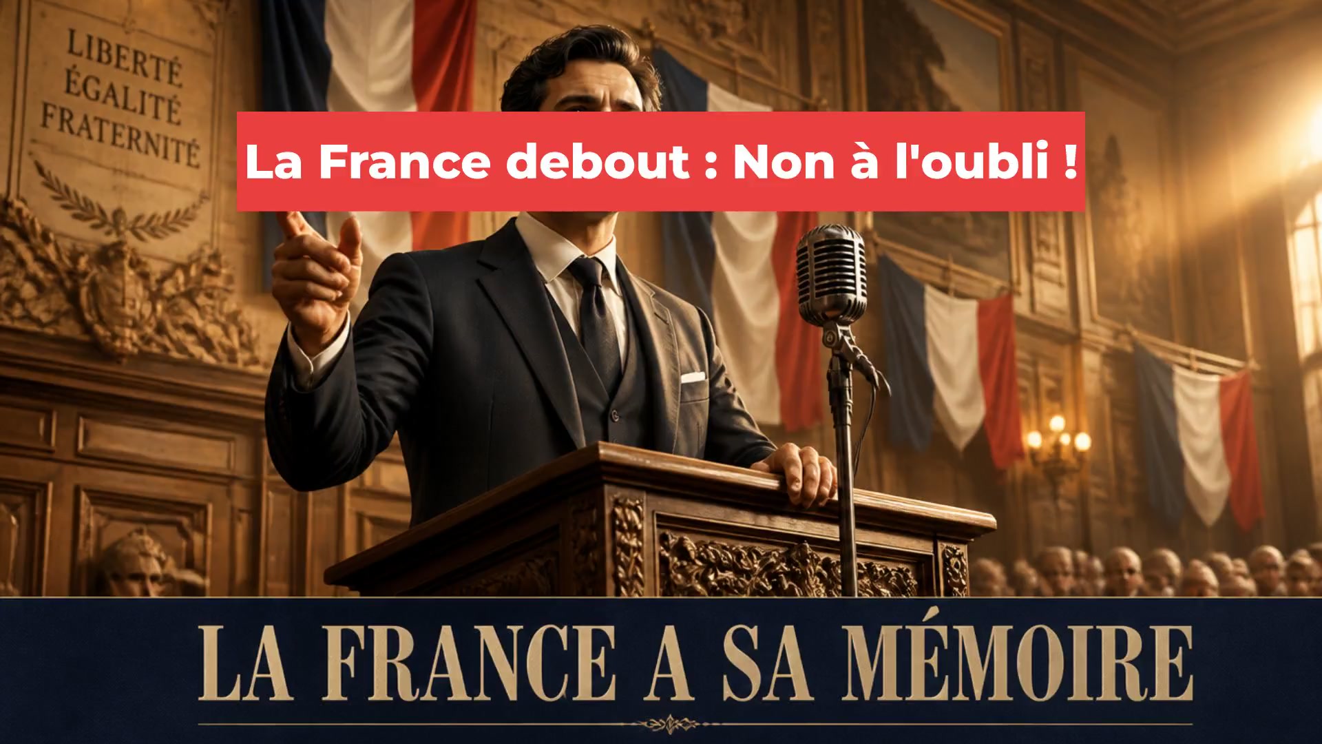 La France debout : Non à l'oubli !