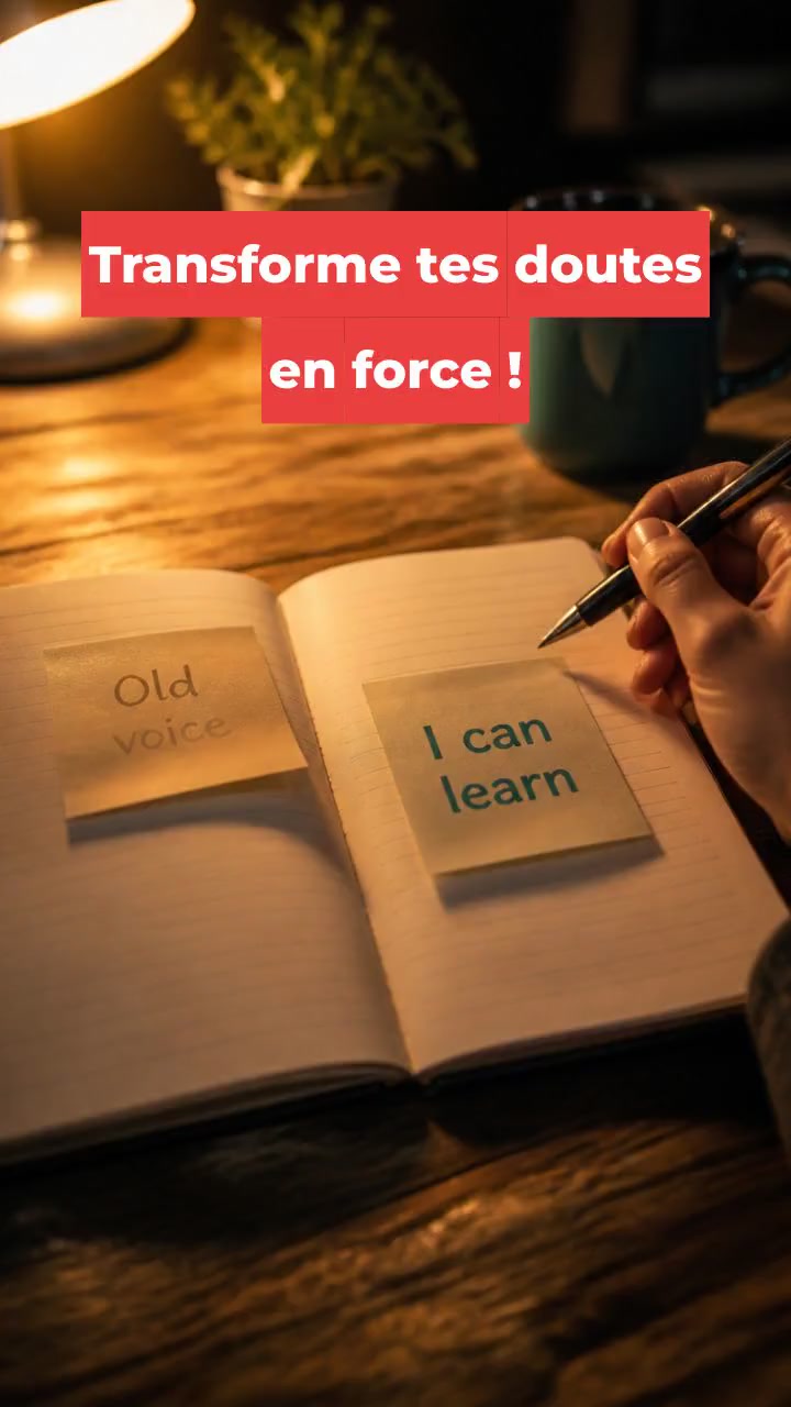 Transforme tes doutes en force !