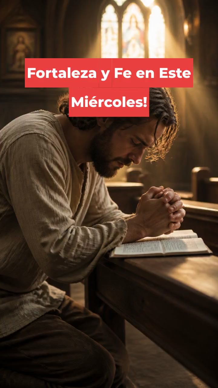 Fortaleza y Fe en Este Miércoles!