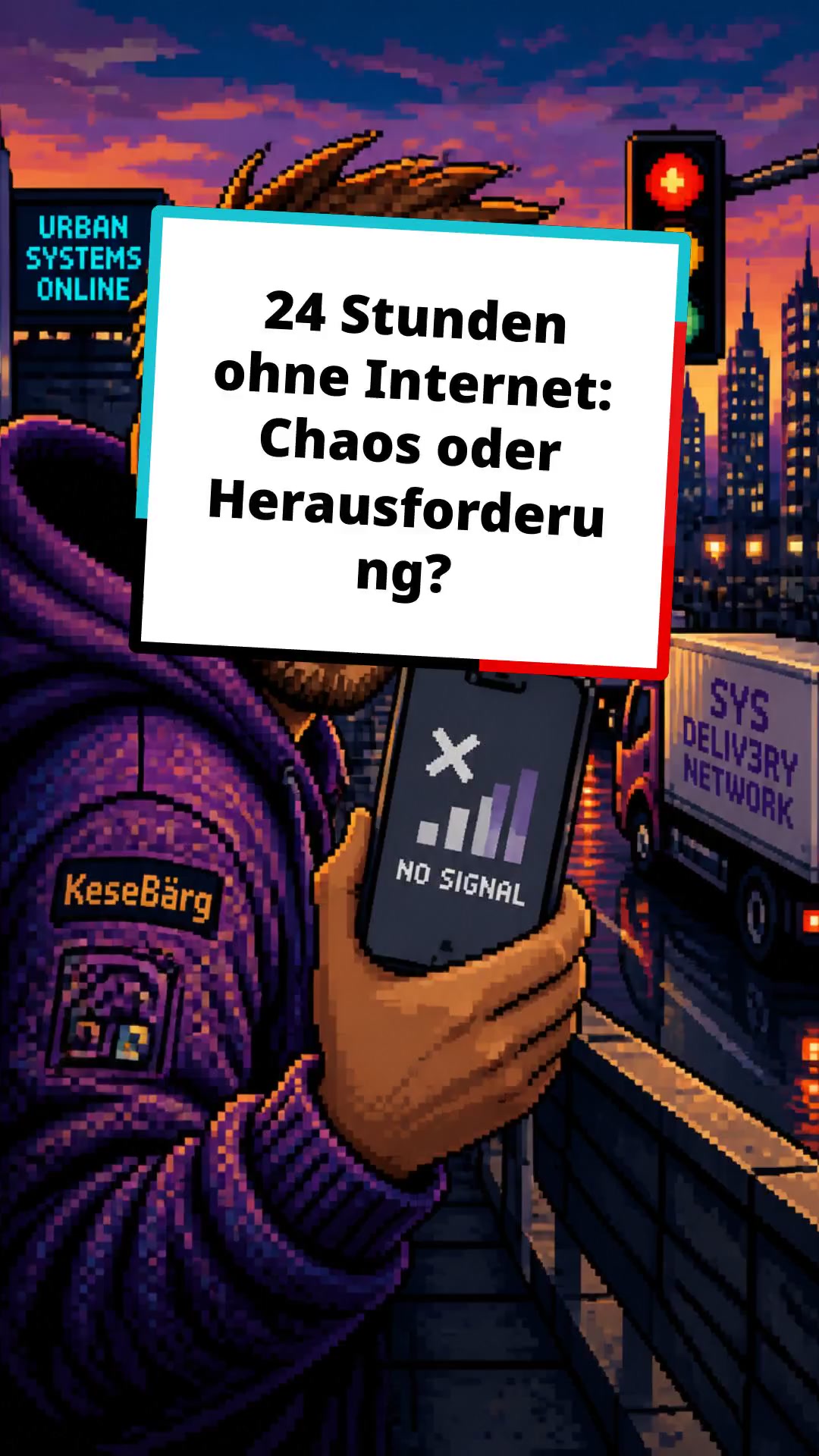 24 Stunden ohne Internet: Chaos oder Herausforderung?