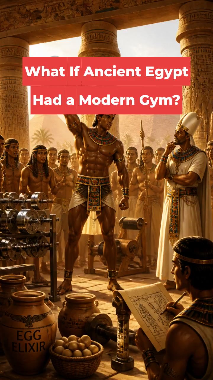 What If Ancient Egypt Had a Modern Gym?