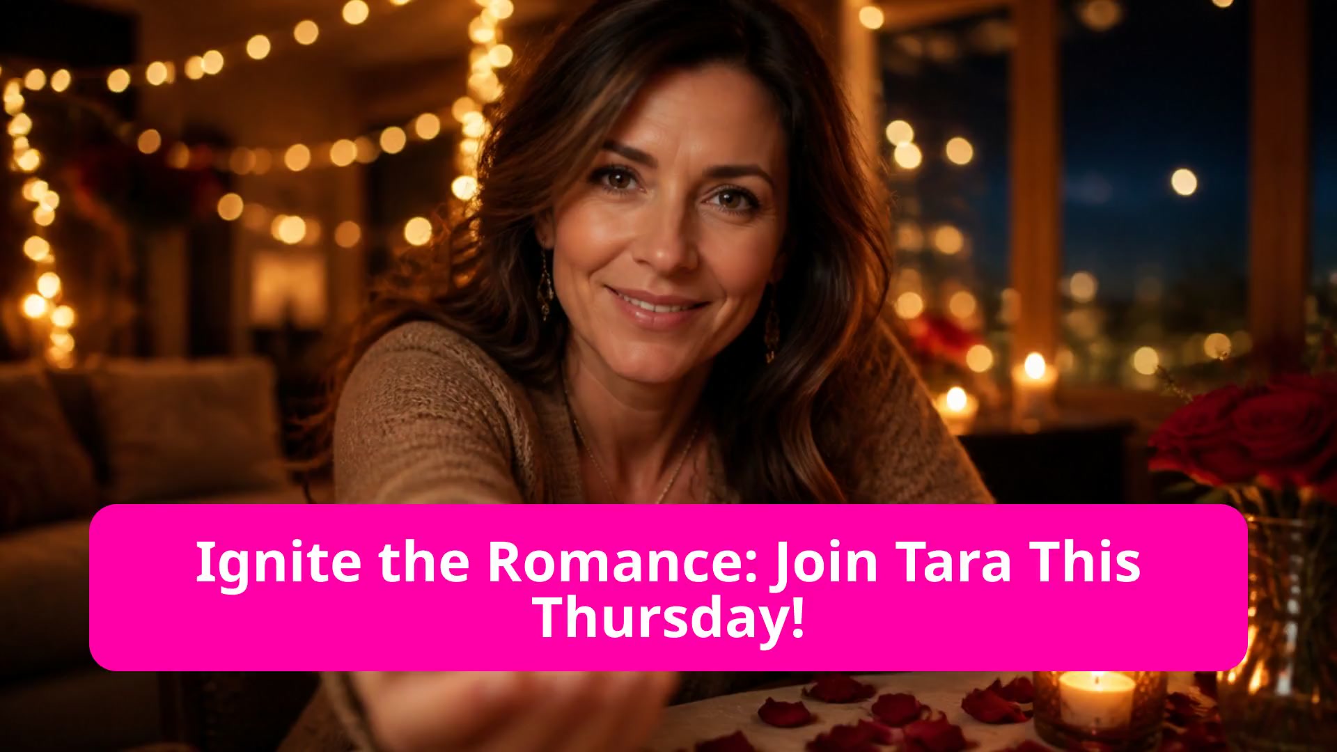 Ignite the Romance: Join Tara This Thursday!