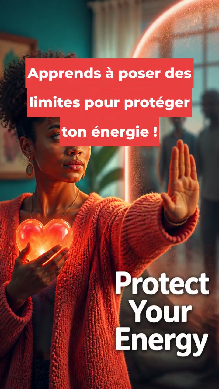 Apprends à poser des limites pour protéger ton énergie !