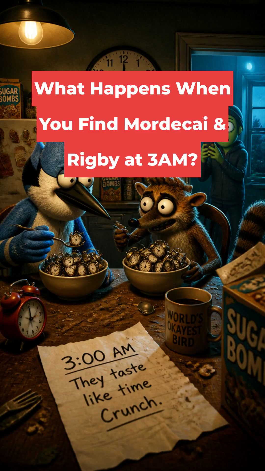 What Happens When You Find Mordecai & Rigby at 3AM?