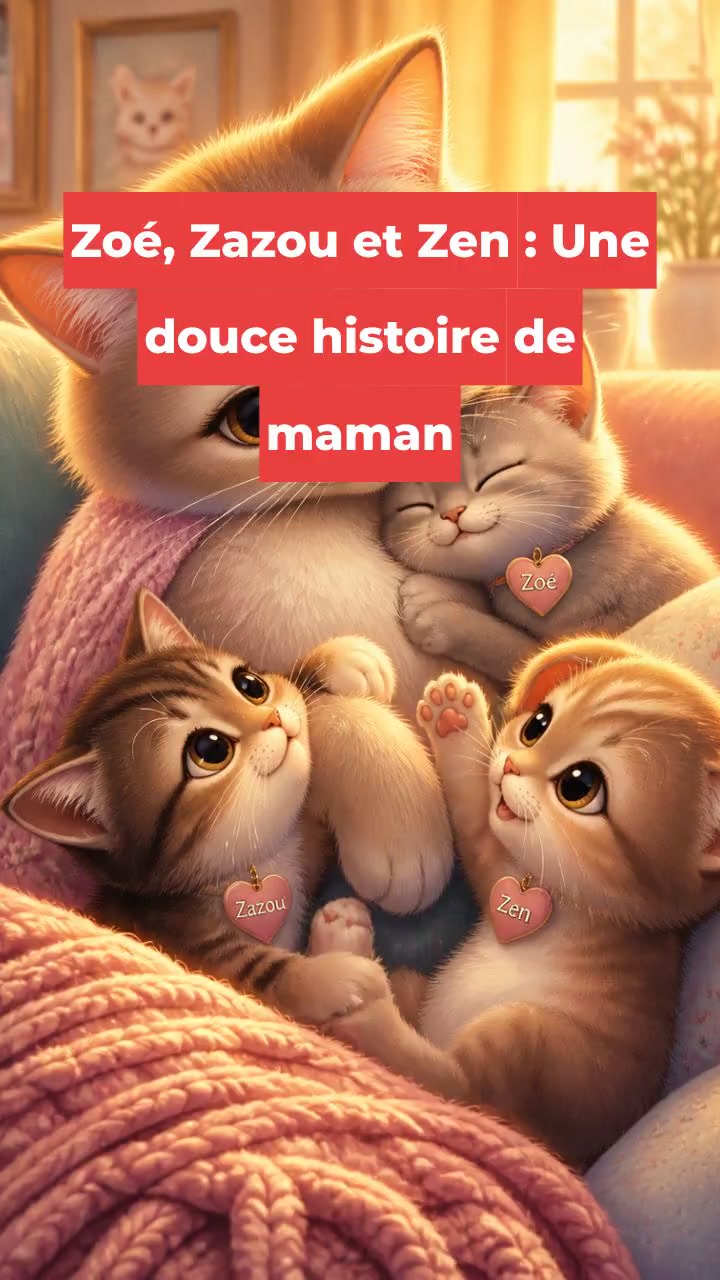 Zoé, Zazou et Zen : Une douce histoire de maman