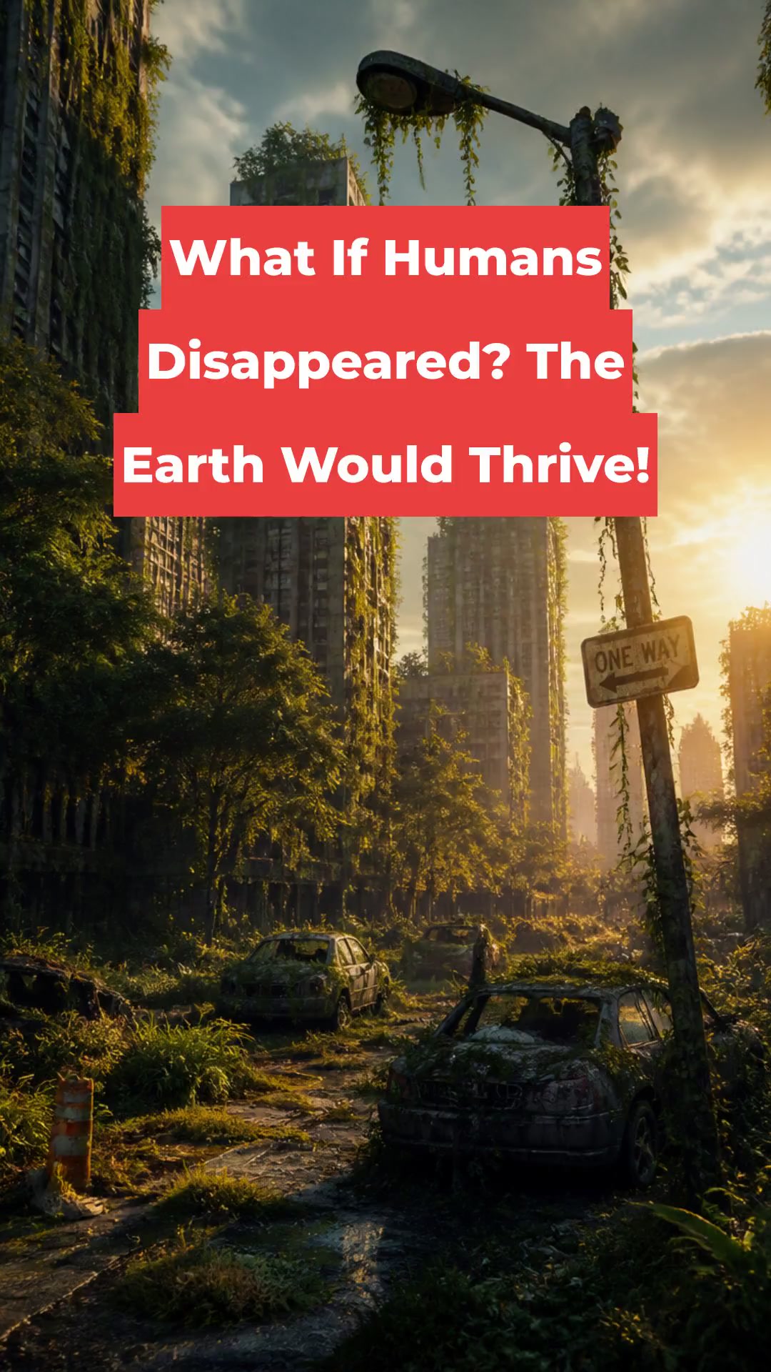 What If Humans Disappeared? The Earth Would Thrive!
