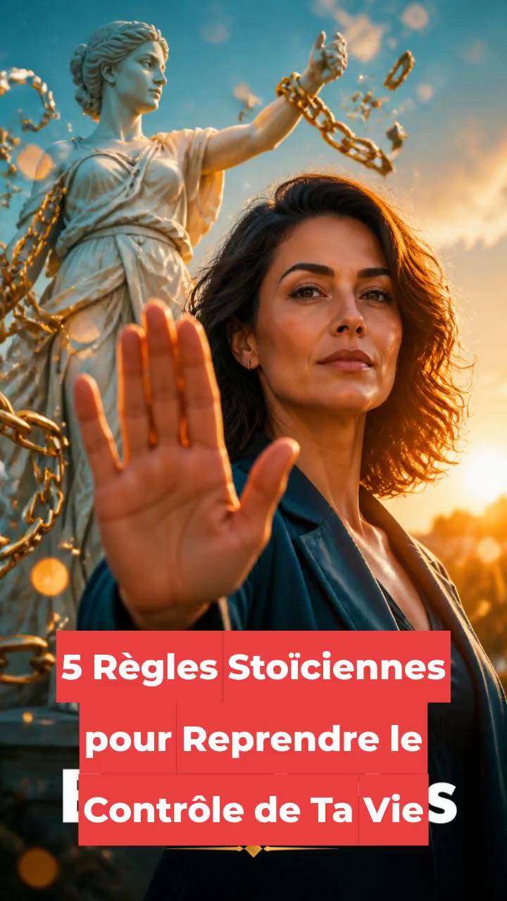 5 Règles Stoïciennes pour Reprendre le Contrôle de Ta Vie