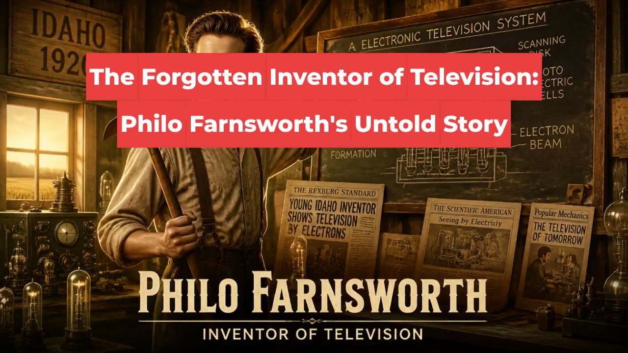 The Forgotten Inventor of Television: Philo Farnsworth's Untold Story