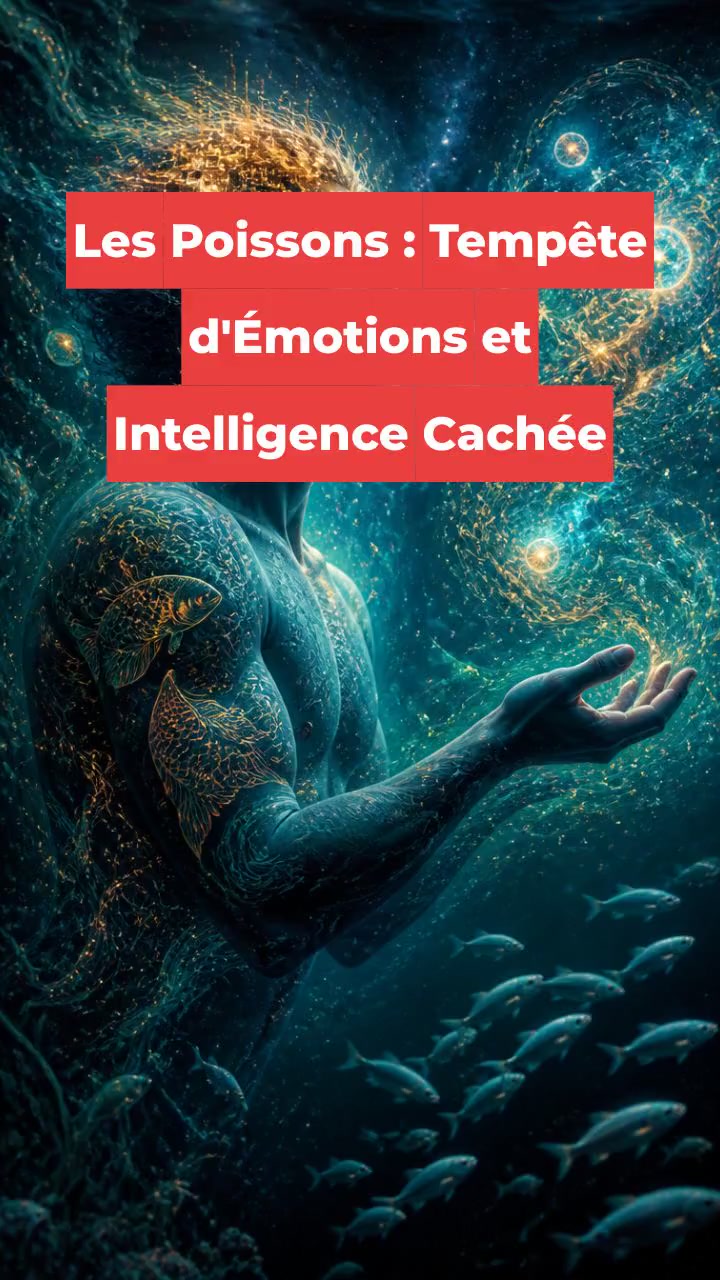 Les Poissons : Tempête d'Émotions et Intelligence Cachée