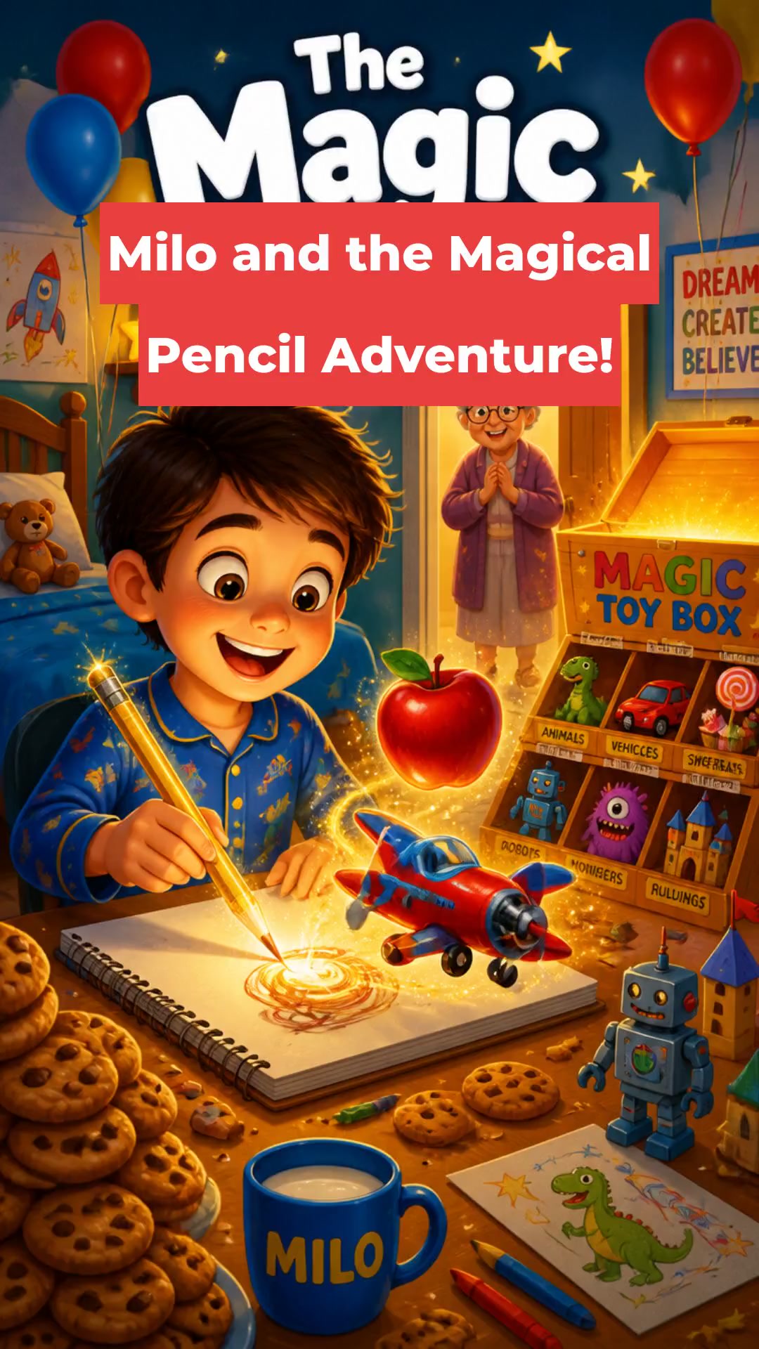 Milo and the Magical Pencil Adventure!
