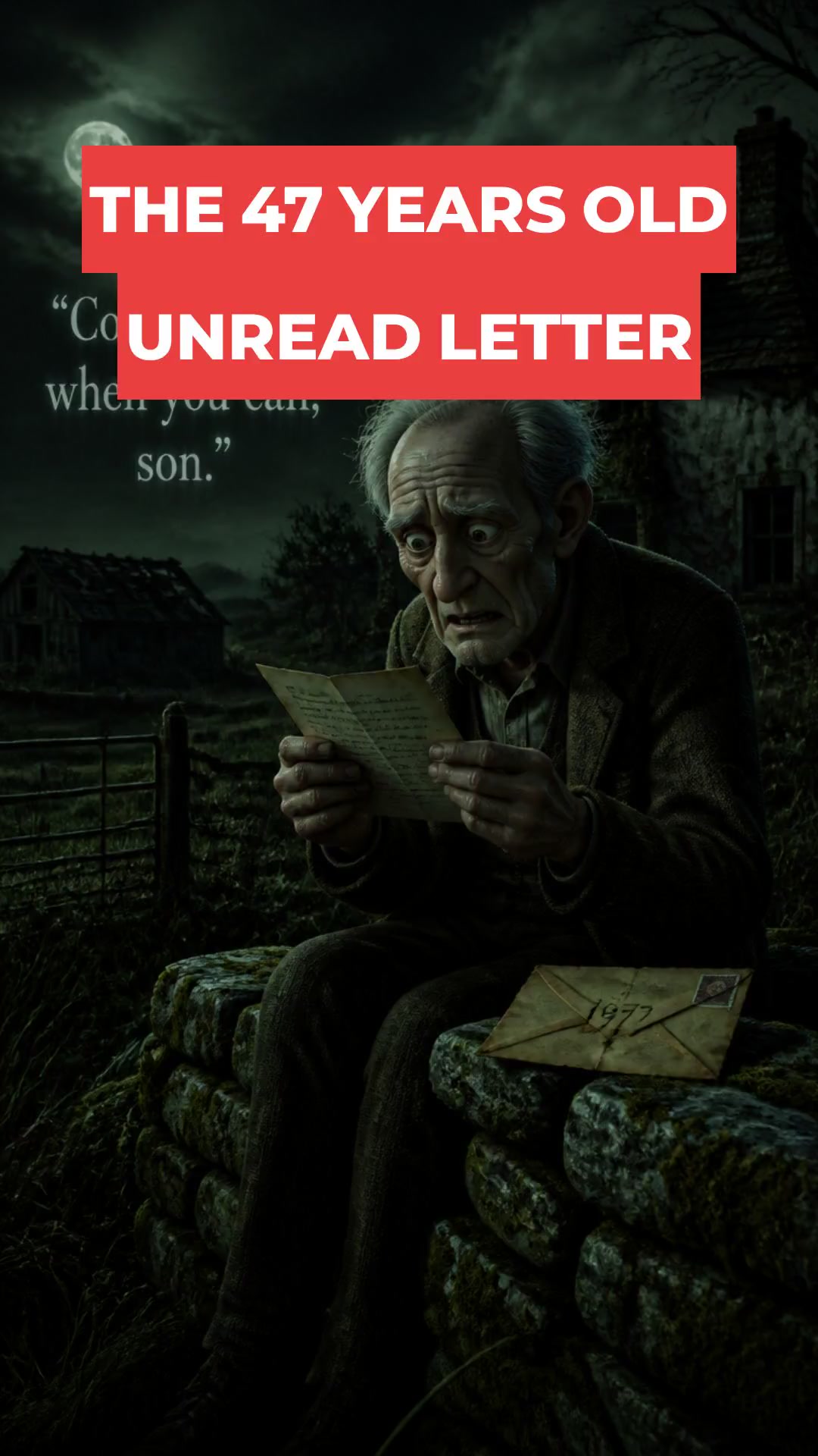 THE 47 YEARS OLD UNREAD LETTER
