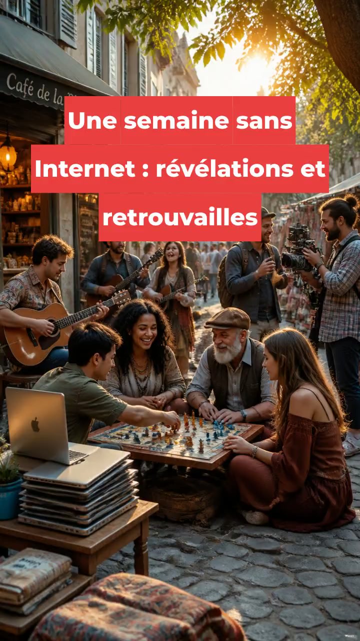 Une semaine sans Internet : révélations et retrouvailles