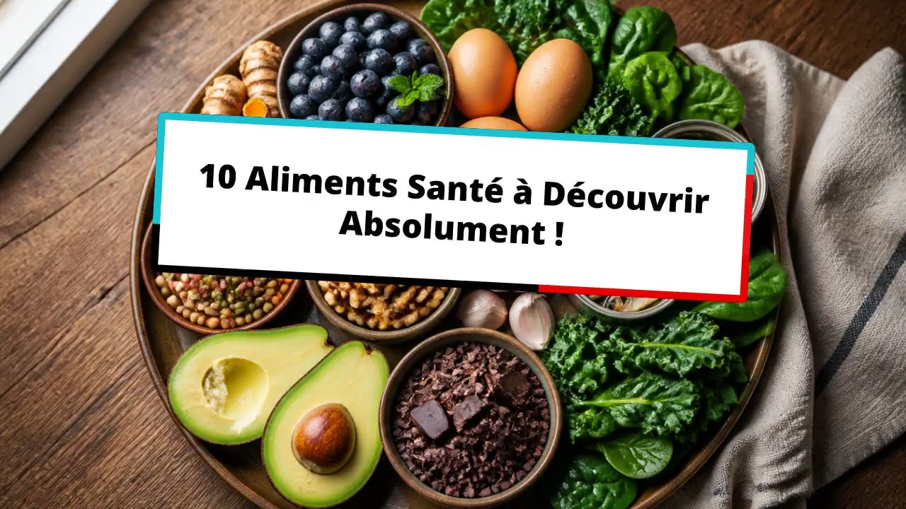 10 Aliments Santé à Découvrir Absolument !