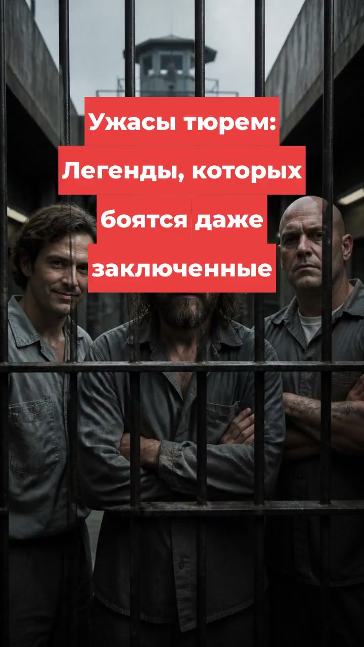 Ужасы тюрем: Легенды, которых боятся даже заключе
