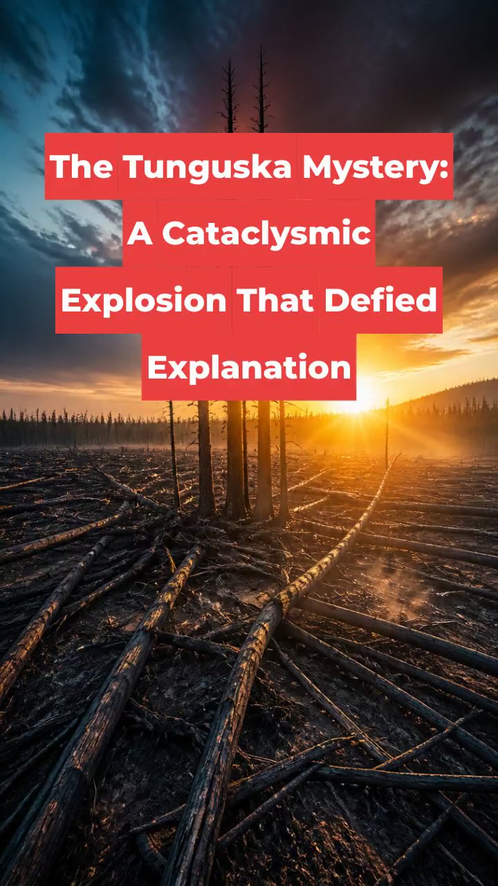 The Tunguska Mystery: A Cataclysmic Explosion That Defied Explanation