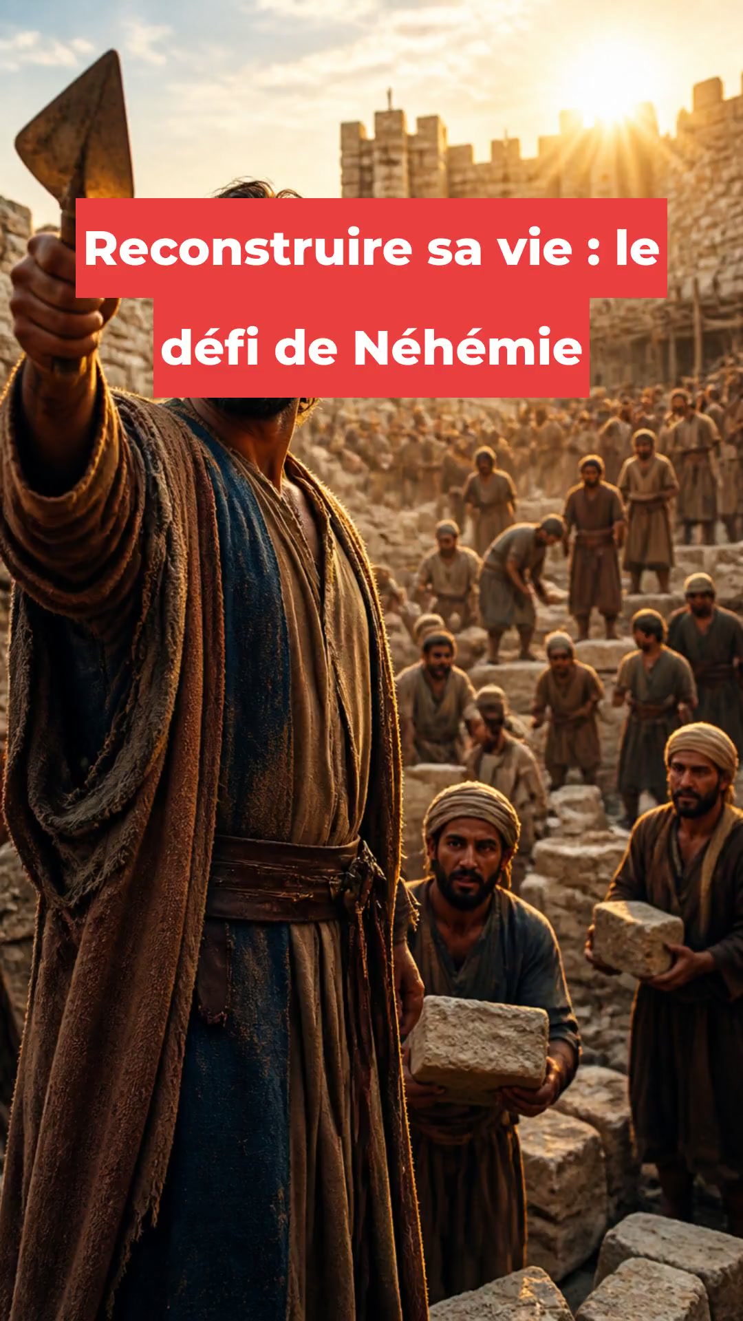 Reconstruire sa vie : le défi de Néhémie