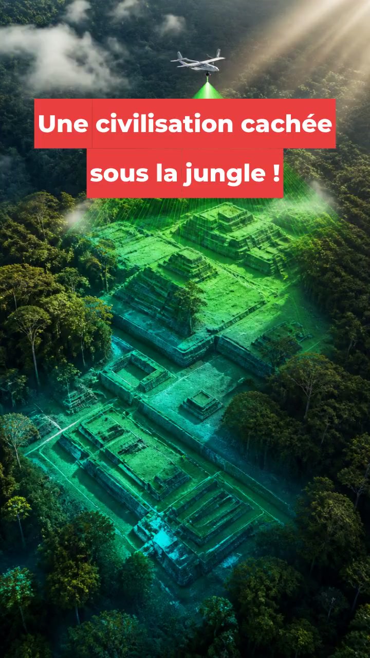Une civilisation cachée sous la jungle !