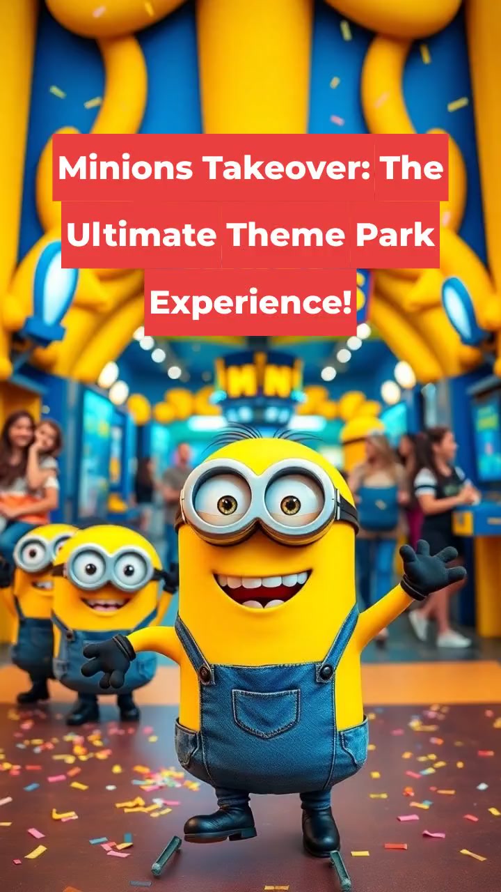 Minions Takeover: The Ultimate Theme Park Experience!
