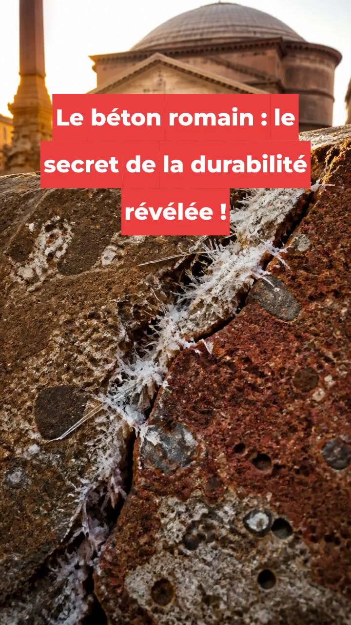 Le béton romain : le secret de la durabilité révélée !