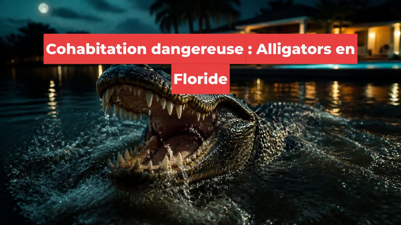 Cohabitation dangereuse : Alligators en Floride
