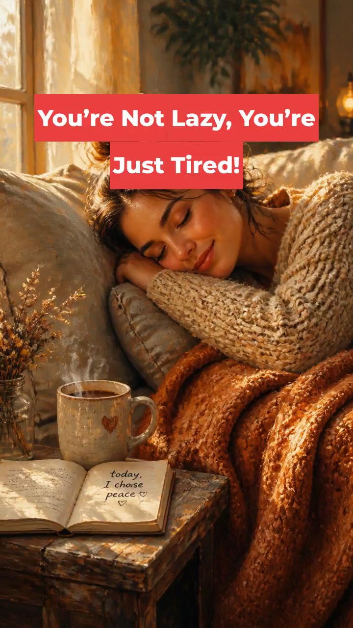 You’re Not Lazy, You’re Just Tired!