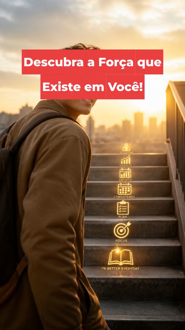 Descubra a Força que Existe em Você!