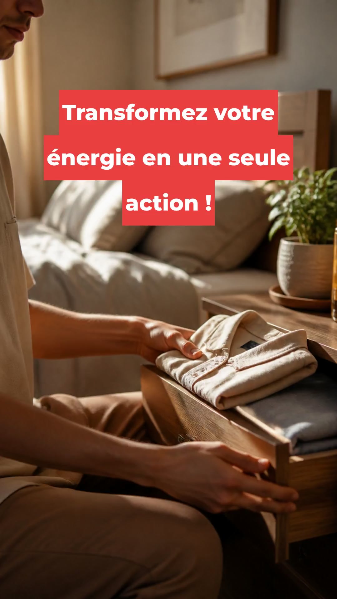 Transformez votre énergie en une seule action !