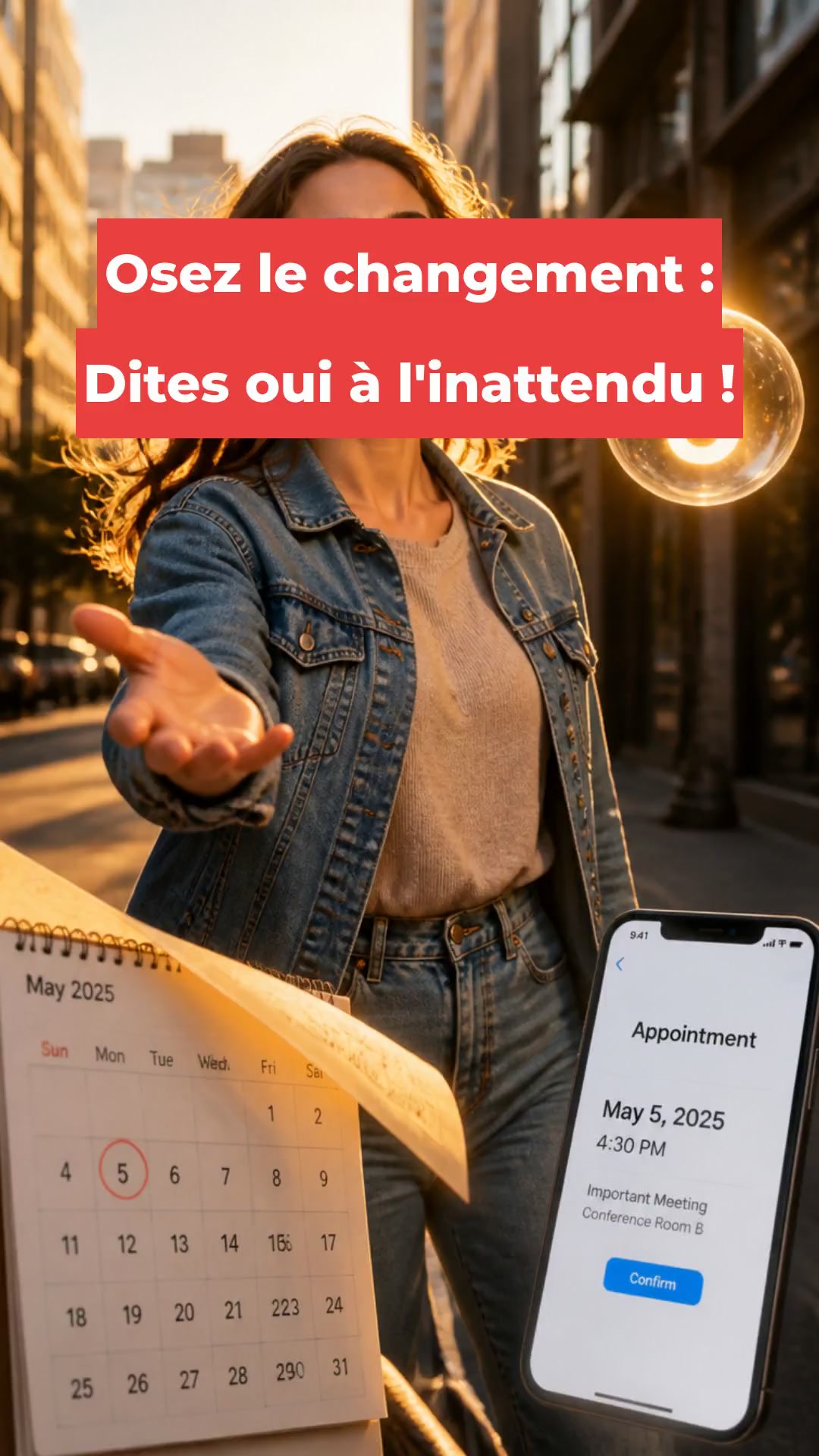 Osez le changement : Dites oui à l'inattendu !