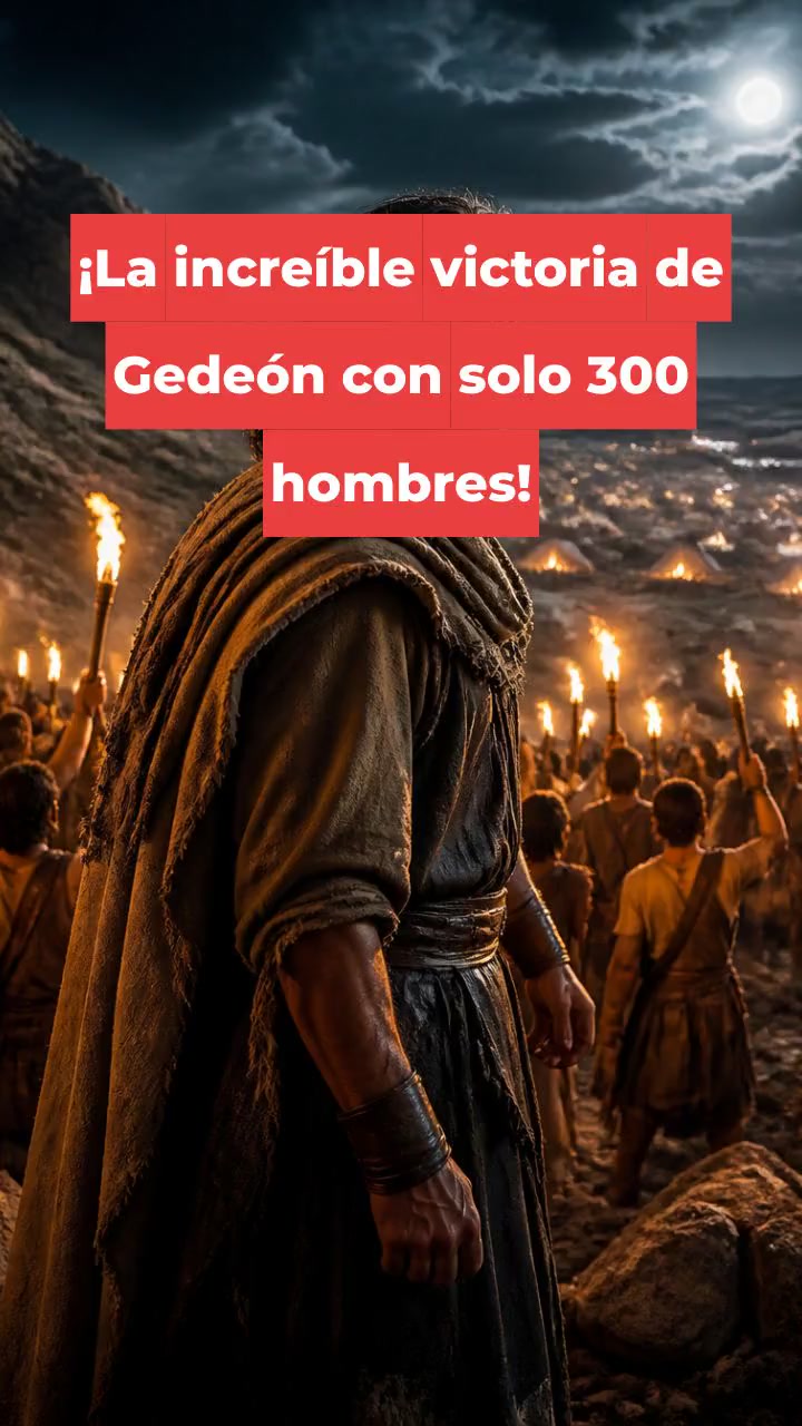 ¡La increíble victoria de Gedeón con solo 300 hombres!