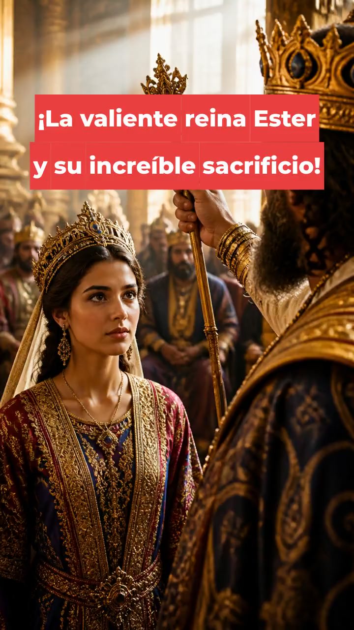 ¡La valiente reina Ester y su increíble sacrificio!