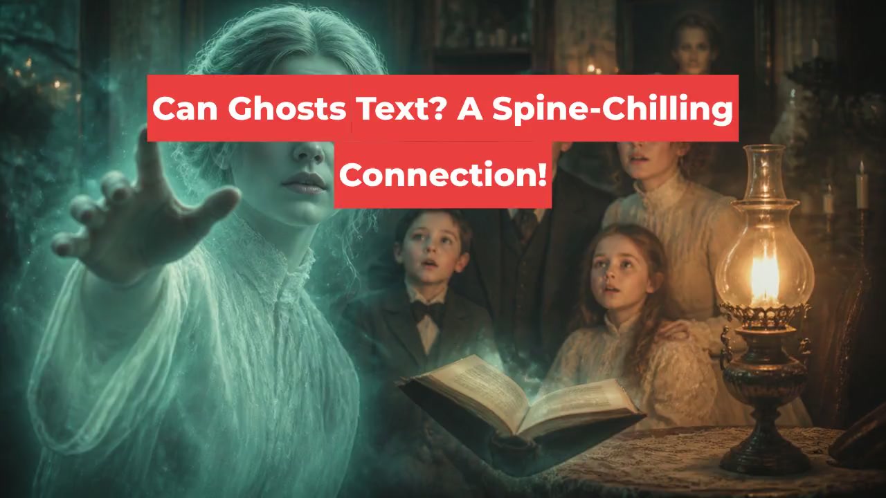 Can Ghosts Text? A Spine-Chilling Connection!