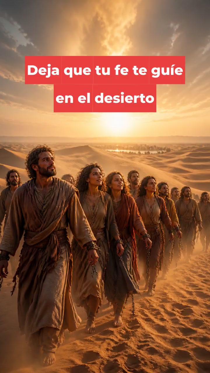 Deja que tu fe te guíe en el desierto