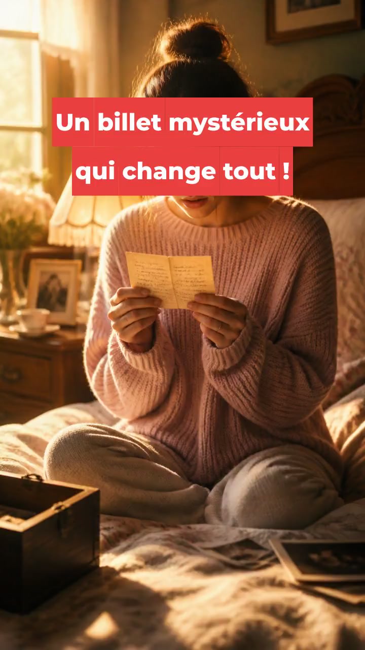 Un billet mystérieux qui change tout !