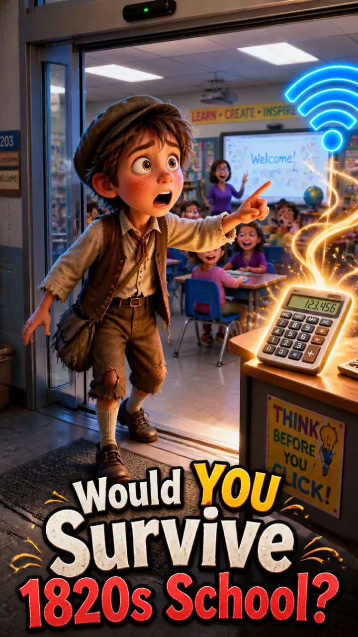 Time Traveler vs. Modern School: Hilarious Chaos Unleashed!