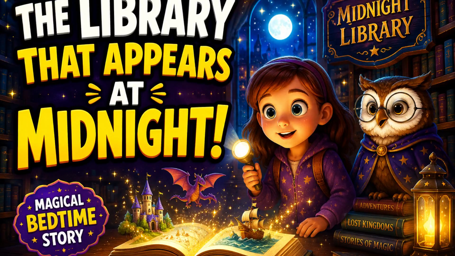 Sophie and the Midnight Library Adventure!