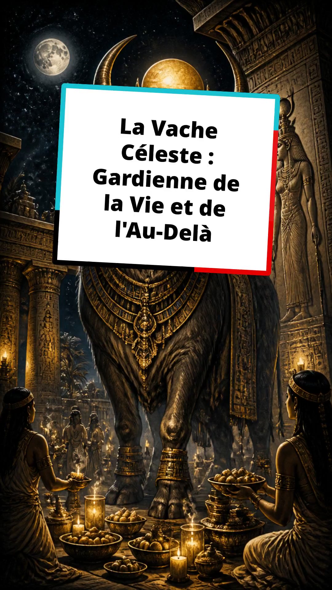 La Vache Céleste : Gardienne de la Vie et de l'Au-Delà