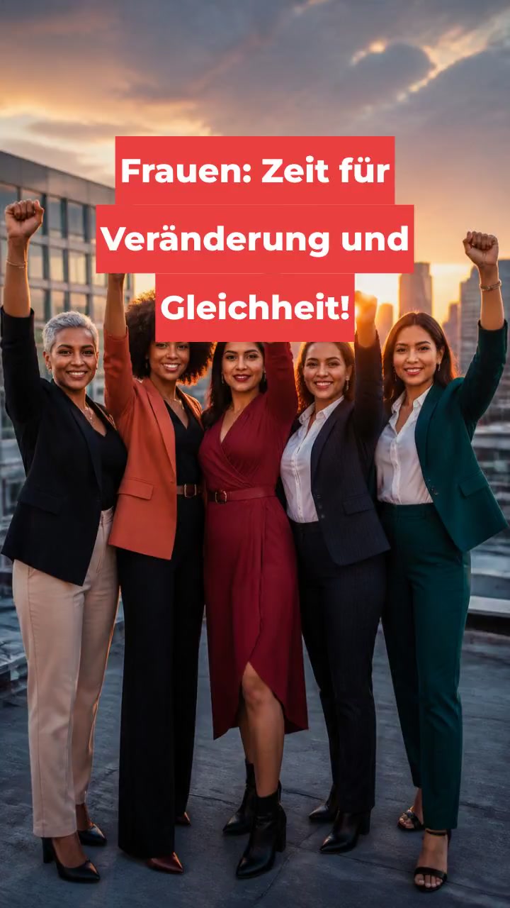 Frauen: Zeit für Veränderung und Gleichheit!