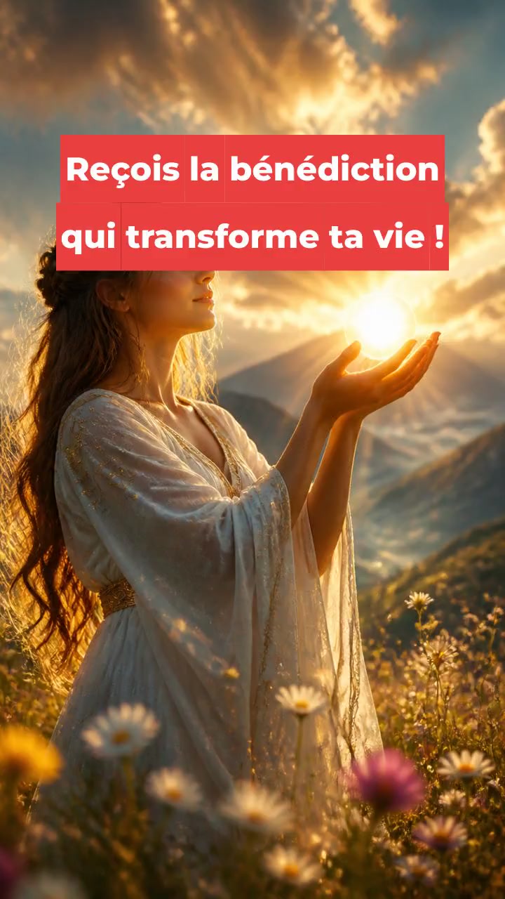 Reçois la bénédiction qui transforme ta vie !