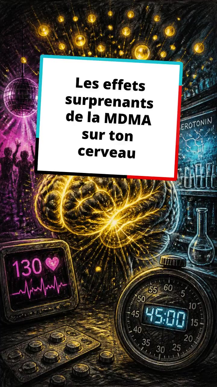 Les effets surprenants de la MDMA sur ton cerveau