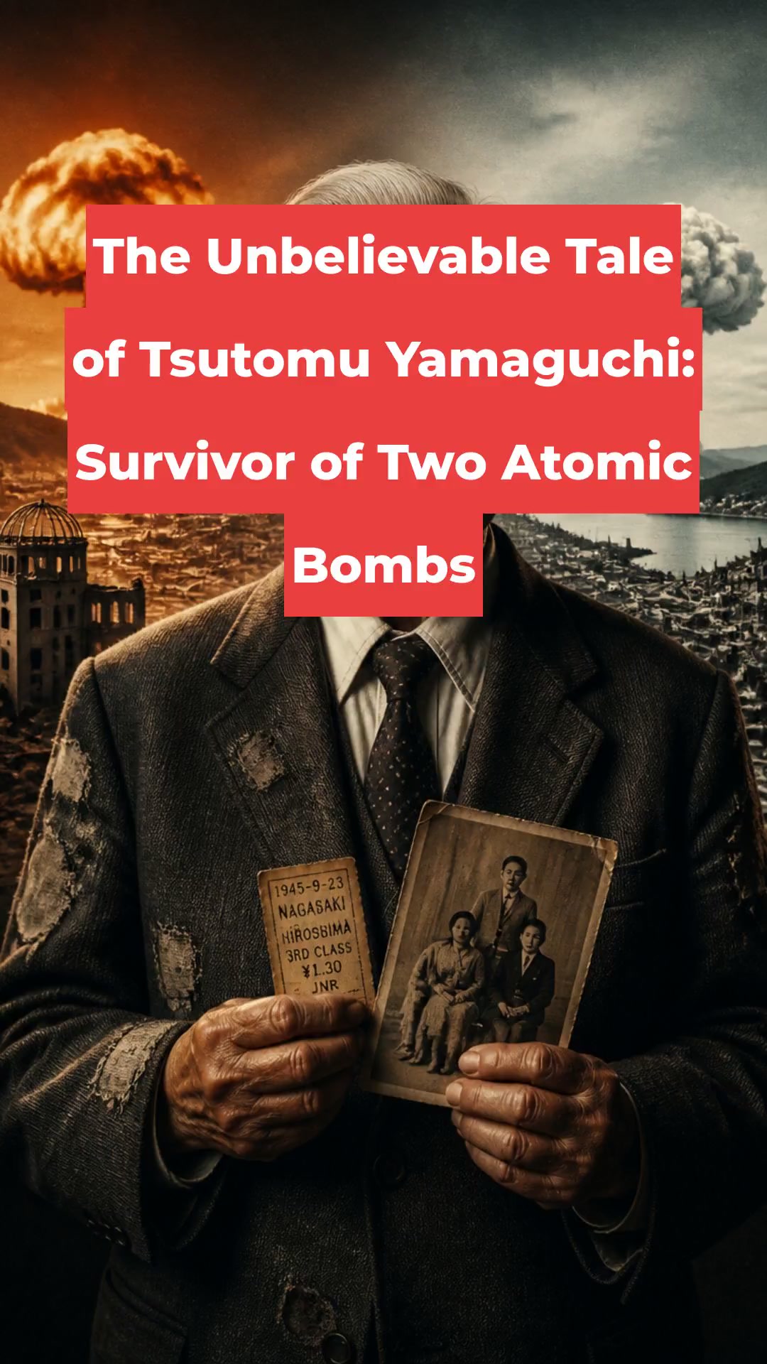 The Unbelievable Tale of Tsutomu Yamaguchi: Survivor of Two Atomic Bombs