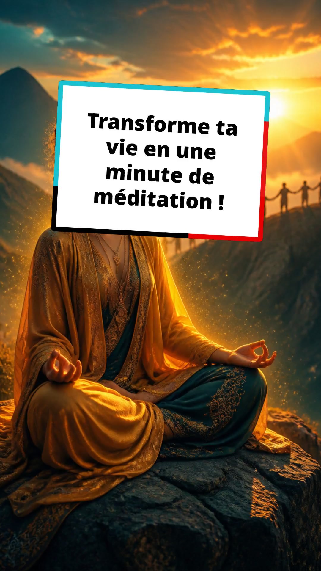 Transforme ta vie en une minute de méditation !