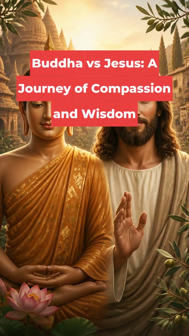 Buddha vs Jesus: A Journey of Compassion and Wisdom