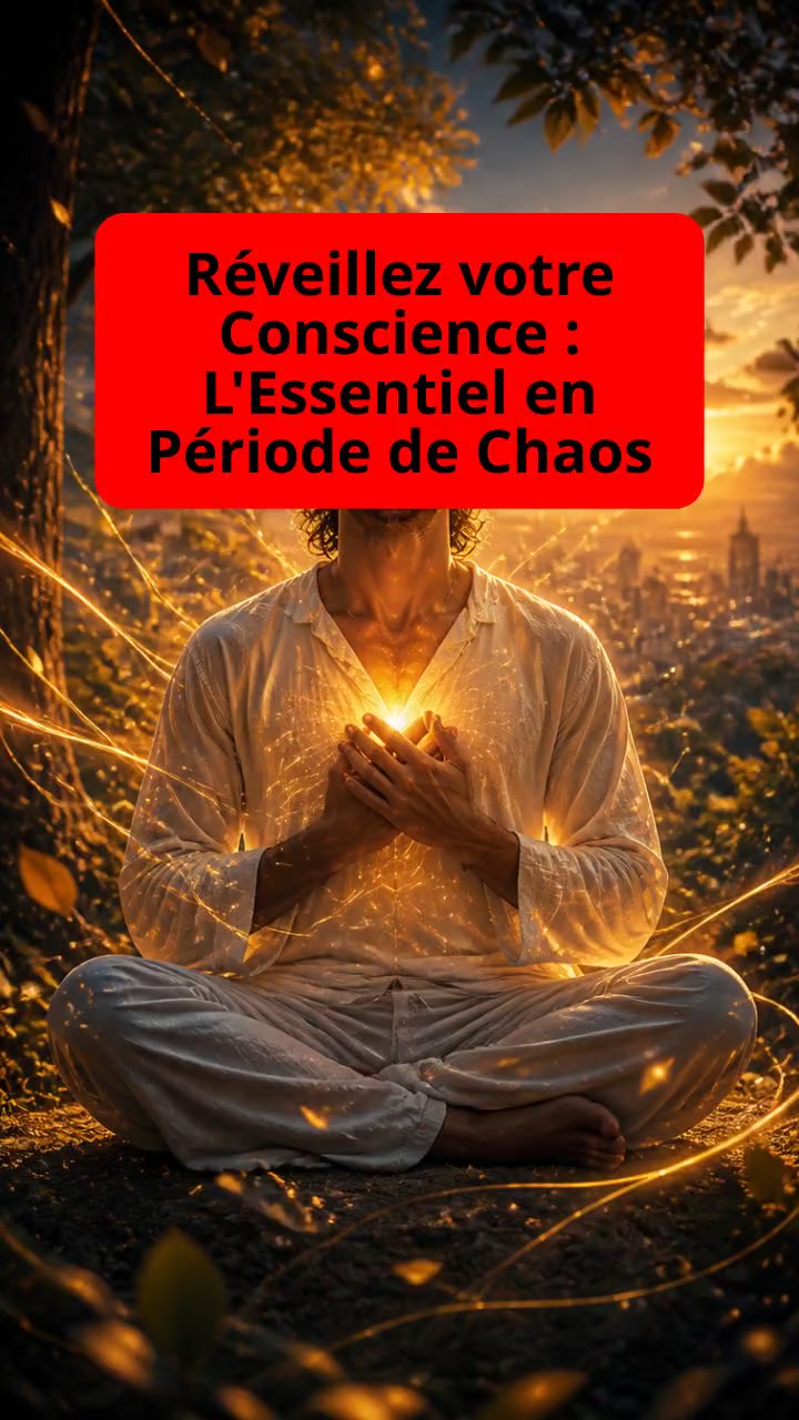 Réveillez votre Conscience : L'Essentiel en Période de Chaos