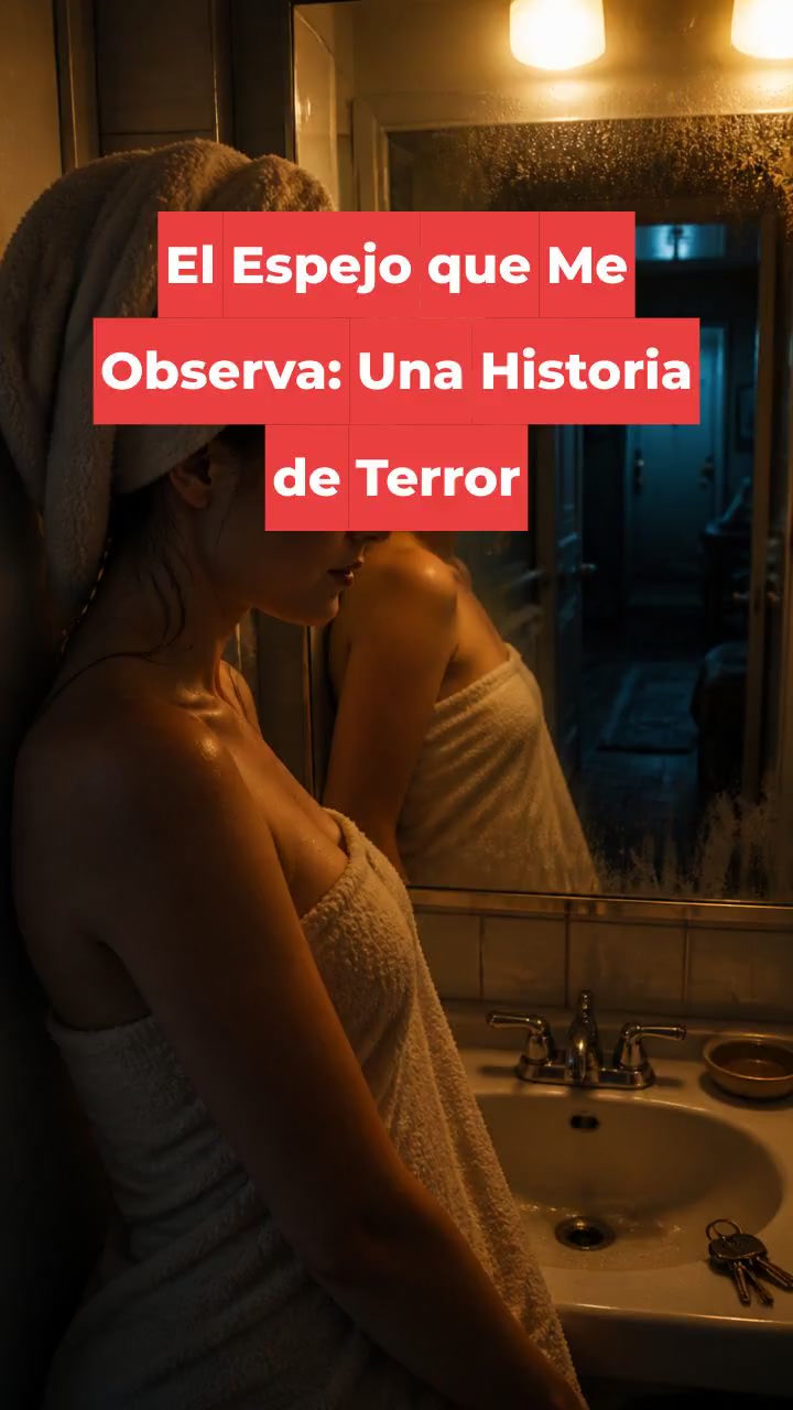 El Espejo que Me Observa: Una Historia de Terror