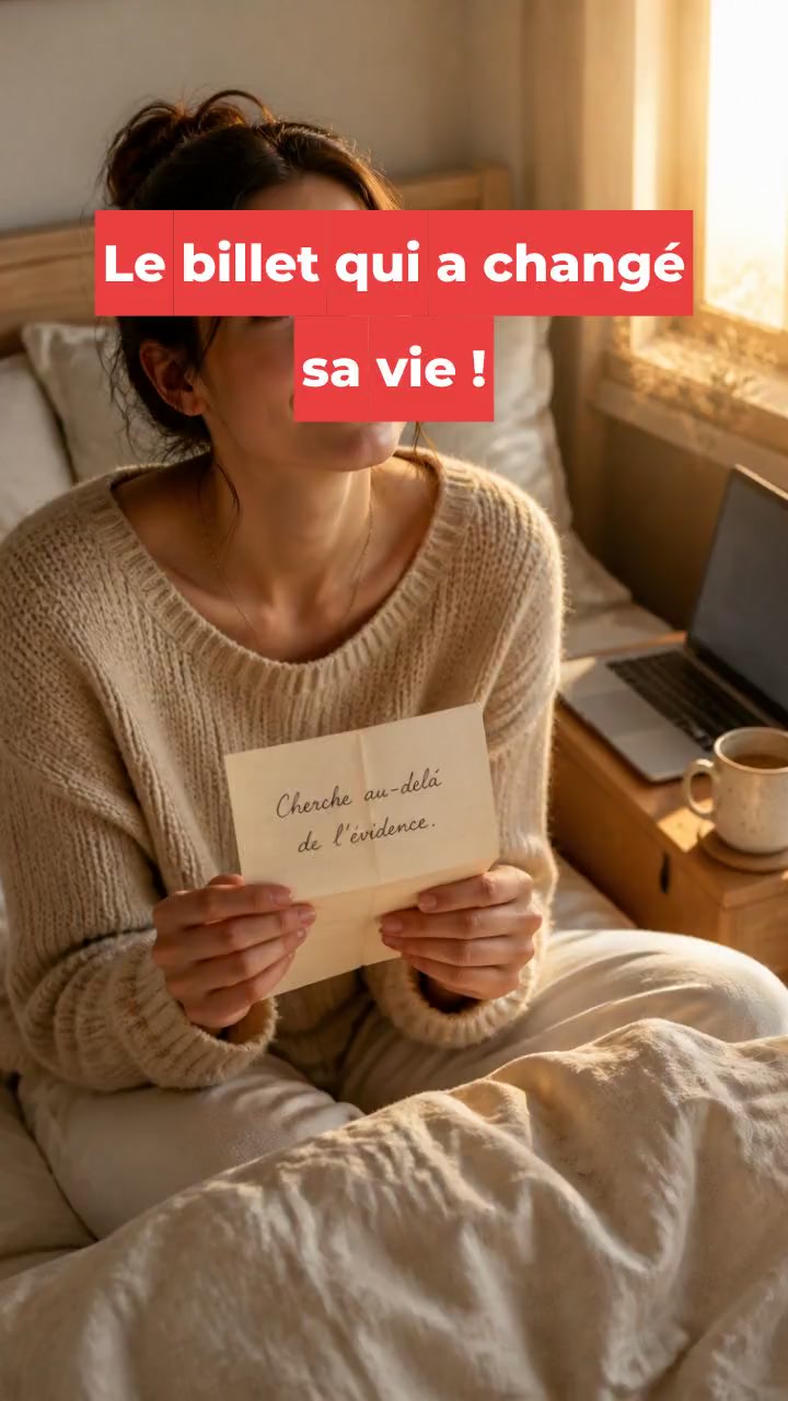 Le billet qui a changé sa vie !